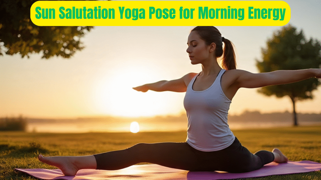 Sun Salutation Yoga Pose for Morning Energy